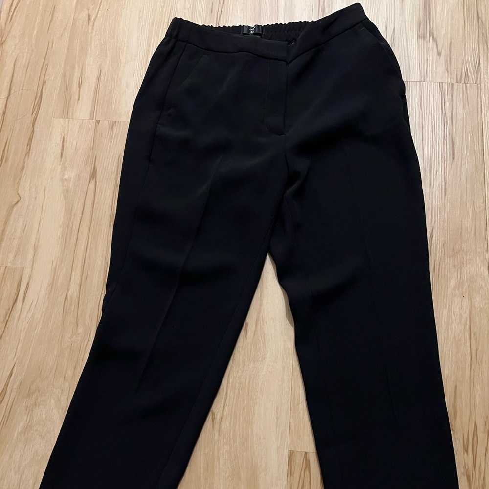 EUC Jcrew Easy pants black size 8